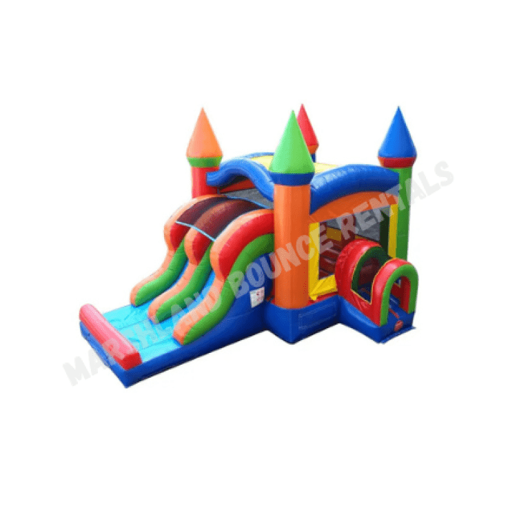 Rainbow Bounce House Combo