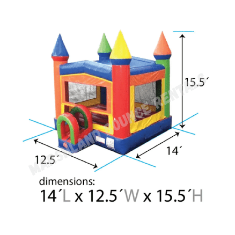 Rainbow Bounce House